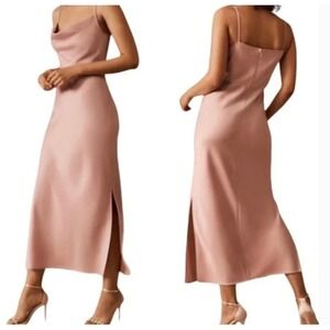 Sachin‎ & Babi Cali Satin Dress in Sedona Sunset Size 2 EUC